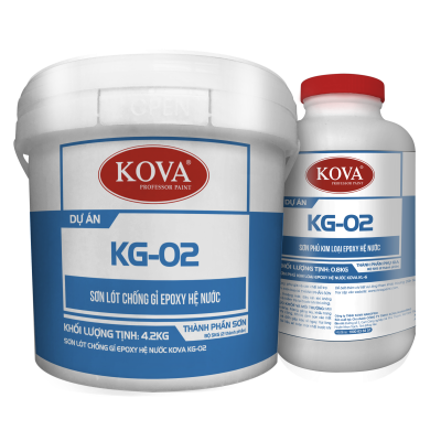 Sơn lót chống rỉ Epoxy hệ nước Kova KG-02
