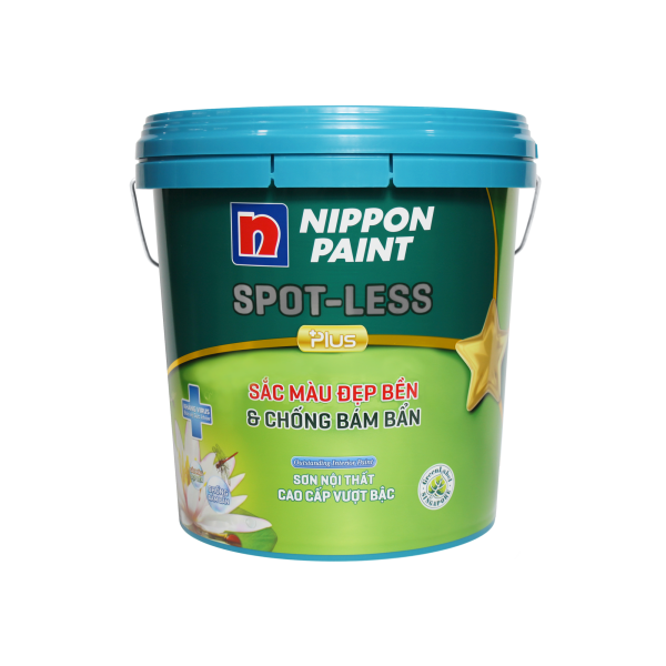 Sơn nội thất cao cấp NIPPON SPOT-LESS PLUS thùng 15L