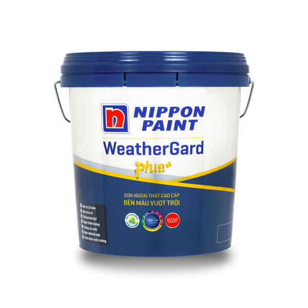 Sơn ngoại thất Nippon WeatherGard Plus+ 15L