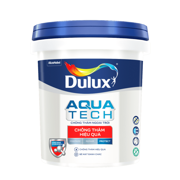 Sơn Chống Thấm pha xi măng DULUX AQUATECH C8033 Tường- 20kg