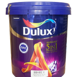 Sơn nội thất Dulux Ambiance 5 In 1 Diamond Glow siêu bóng 66AB thùng 15L