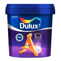 Sơn nội thất Dulux Ambiance 5 in 1 Pearl Glow bóng mờ 66A lon 5L