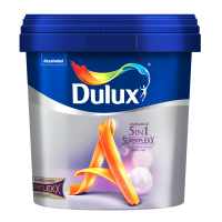 Sơn nội thất Dulux Ambiance 5 in 1 Superflexx bóng mờ Z611 lon 5L