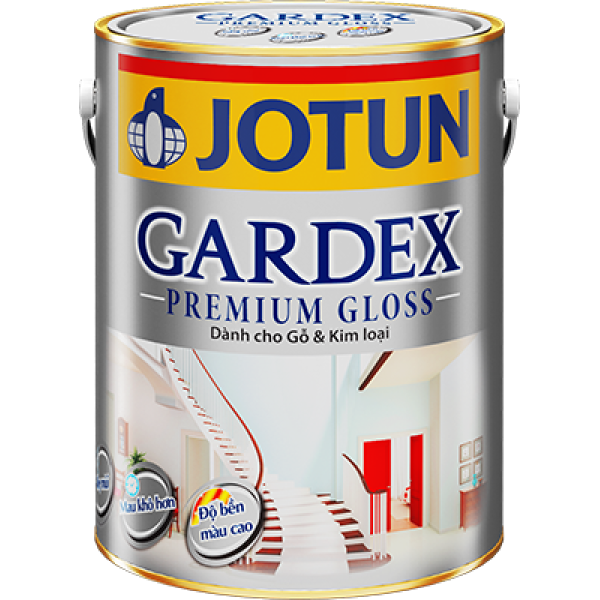 Sơn dầu Jotun cho gỗ và kim loại Gardex mờ lon 2.5 Lít