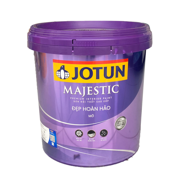 Sơn nước nội thất Jotun Majestic đẹp hoàn hảo mờ thùng 15L mới