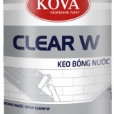 Keo bóng nước KOVA Clear W lon 1KG