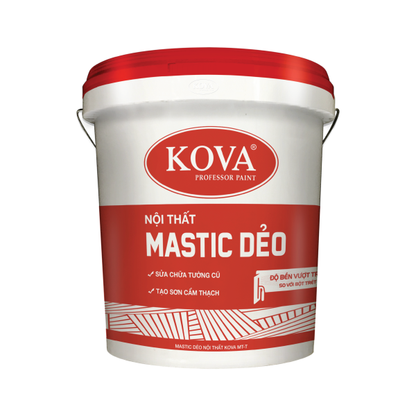 Mastic dẻo trong nhà Kova MT-T 25Kg