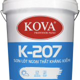 Sơn lót chống kiềm ngoại thất Kova K-207 thùng 5KG