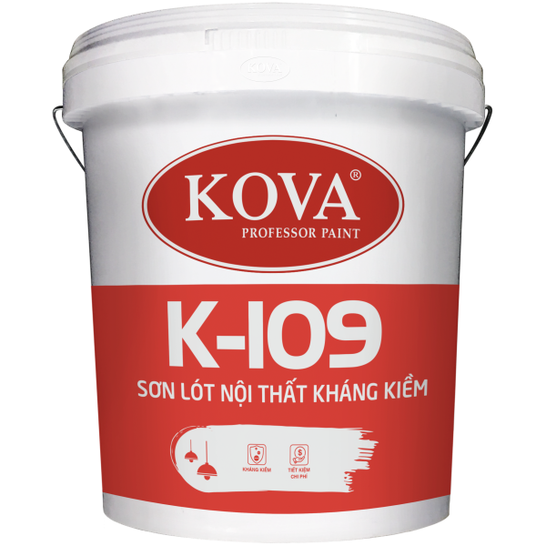 Sơn lót chống kiềm nội thất Kova K-109 THÙNG 5KG