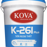 Sơn ngoại thất không bóng Kova K261 Plus lon 3,5L