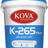 Sơn nước ngoài trời  không bóng Kova K265  PLus lon 3,5L