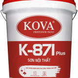 Sơn nước bóng cao cấp trong nhà Kova K-871 Plus lon 3,5L