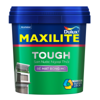 Sơn nước ngoài trời MAXILITE TOUGH Bề mặt Bóng mờ 28CB - 5L