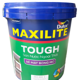 Sơn nước ngoài trời MAXILITE TOUGH Bề mặt Bóng mờ 28CB - thùng 15L