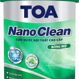 Sơn nội thất cao cấp Toa Nanoclean bóng mờ - 5L