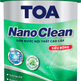 Sơn nội thất cao cấp Toa Nanoclean siêu bóng - 5L