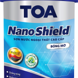 Sơn ngoại thất cao cấp Toa Nanoshield bóng mờ - 5L