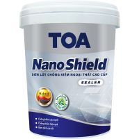 Sơn lót chống kiềm ngoại thất Toa Nanoshield - 18L