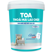 Sơn nội thất Toa Thoải Mái Lau Chùi siêu bóng - 5L