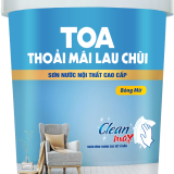 Sơn nội thất Toa Thoải Mái Lau Chùi bóng mờ - 5L