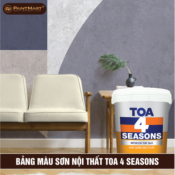 Bảng màu sơn nội thất Toa 4 Seasons