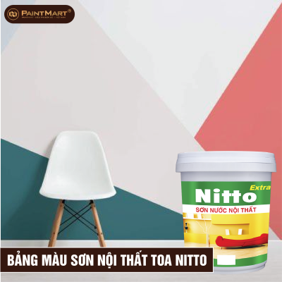 Bảng màu sơn nội thất Toa Nitto