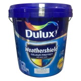 Sơn ngoại thất Dulux Weathershield Colour Protect bề mặt mờ E015 thùng 15L