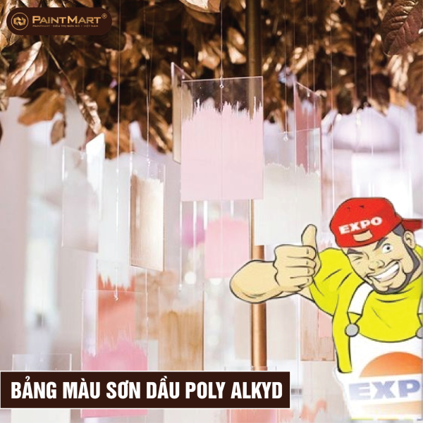 Bảng màu sơn dầu POLY ALKYD