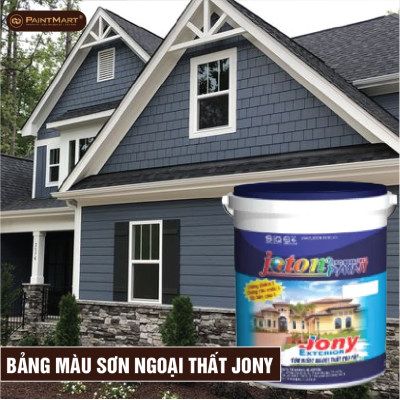 Bảng màu sơn ngoại thất Joton Jony