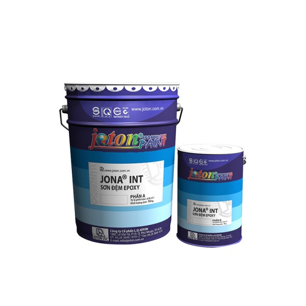 Sơn đệm Epoxy gốc dầu JONA INT - Màu Xám, Nâu đỏ - 4kg