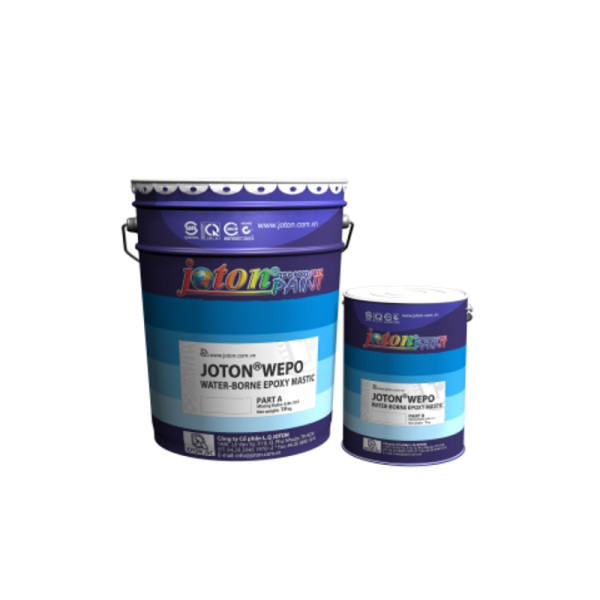 Sơn Mastic Epoxy gốc nước JOTON WEPO - Màu Xám, Trắng - 20kg