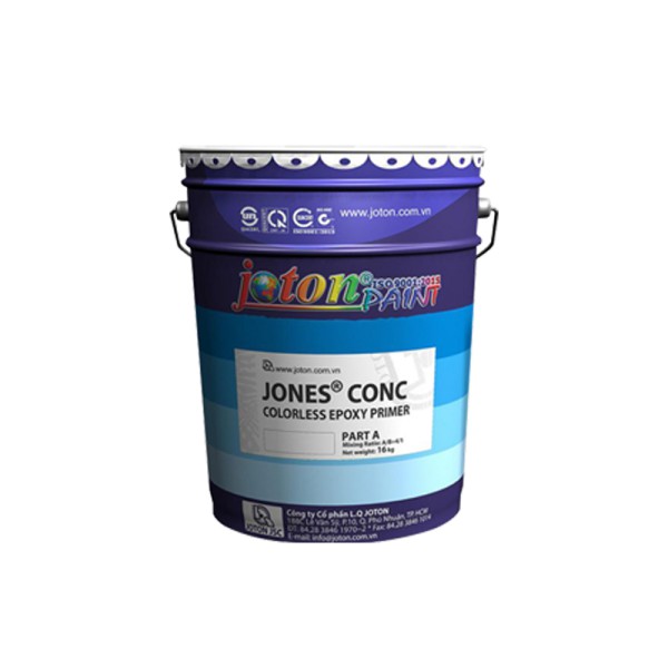 Sơn lót cho sơn Epoxy tự san phẳng JOTON JONES CONC - Màu Trong Suốt - 20kg