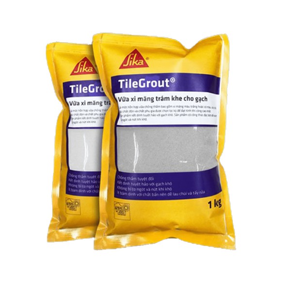 Vữa rót gốc xi măng SIKA TILE GROUT - 5kg