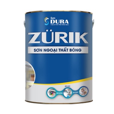 Sơn ngoại thất Dura Zurik ngoại thất bóng - 1L