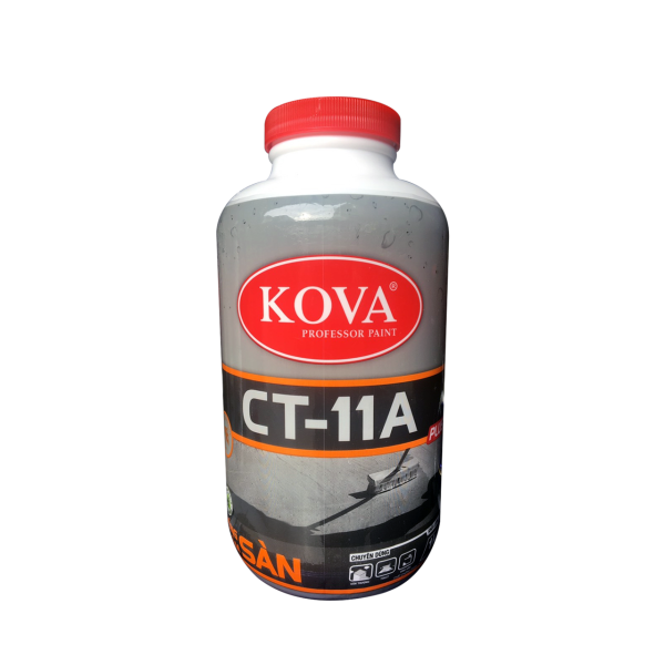 Sơn chống thấm pha xi măng KOVA CT 11A  (SÀN) lon 1kg