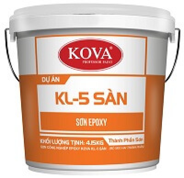 Sơn công nghiệp Epoxy Kova KL-5 sàn kháng khuẩn