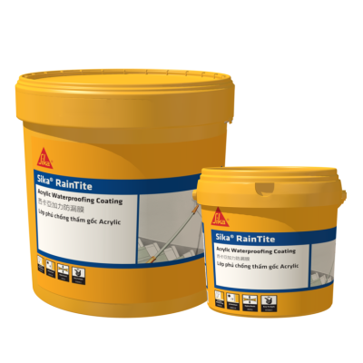 Chất chống thấm gốc acrylic Sika raintite - 20Kg