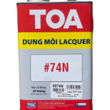 Dung môi lacquer TOA #74 ( Dung môi cho sơn nhũ vàng, sơn TOA 2 trong 1) 1L