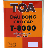 DẦU BÓNG CAO CẤP TOA T-8000 lon 1L