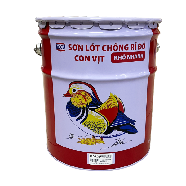 Sơn lót chổng rỉ màu đỏ TOA MANDARIN DUCK CON VỊT  - 17.5L