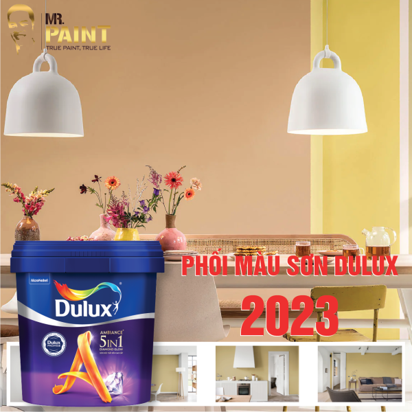 Những màu sơn Dulux tươi vui trong năm 2023