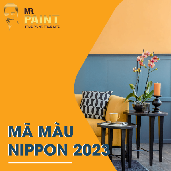 Top những mã màu sơn Nippon được ưa chuộng 2023