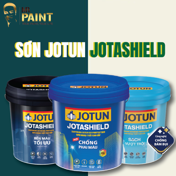 Tổng hợp các dòng sơn Jotun Jotashield